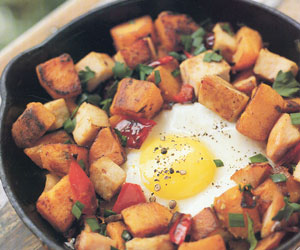 Recipe: North Carolina Sweet Potato Turkey Hash